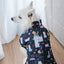 Fury the Store | Reversible Dog Raincoat in Navy