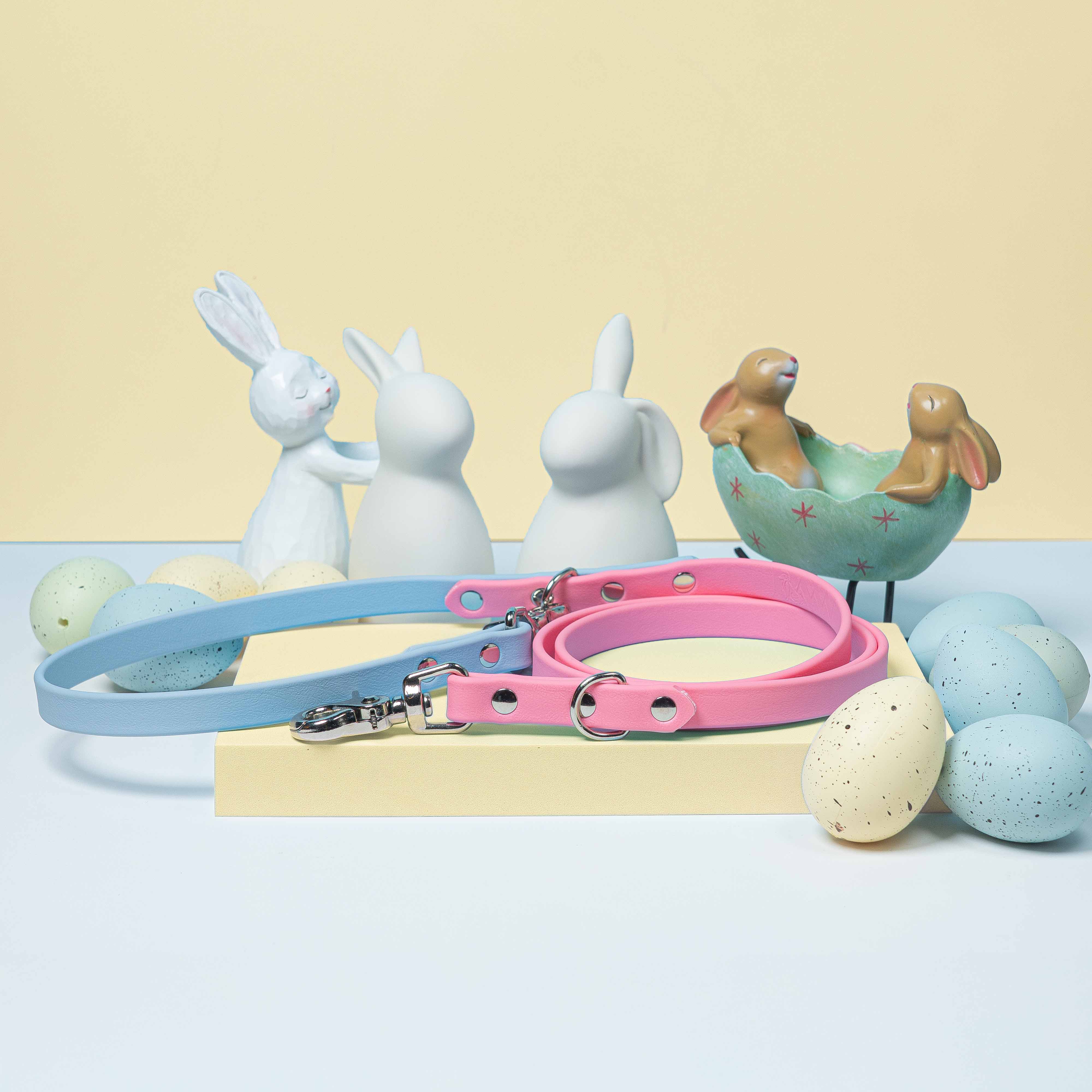 Sugarplum Blueberry Biothane Dog Leash - Spring Collection